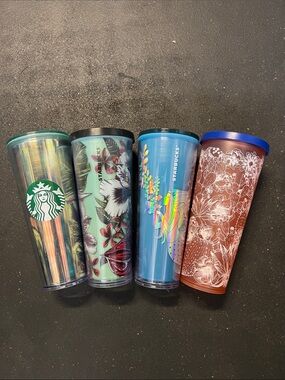 Starbucks Tumbler Bundle - set of 4 - 24oz